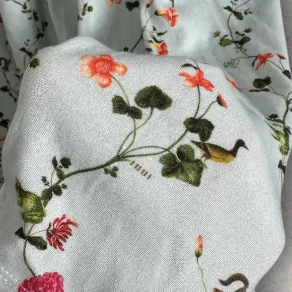 Tuckernuck Hill House The Aurora Sleep Dress Pond Floral Blue Size XS Organic‎ - Picture 10 of 13